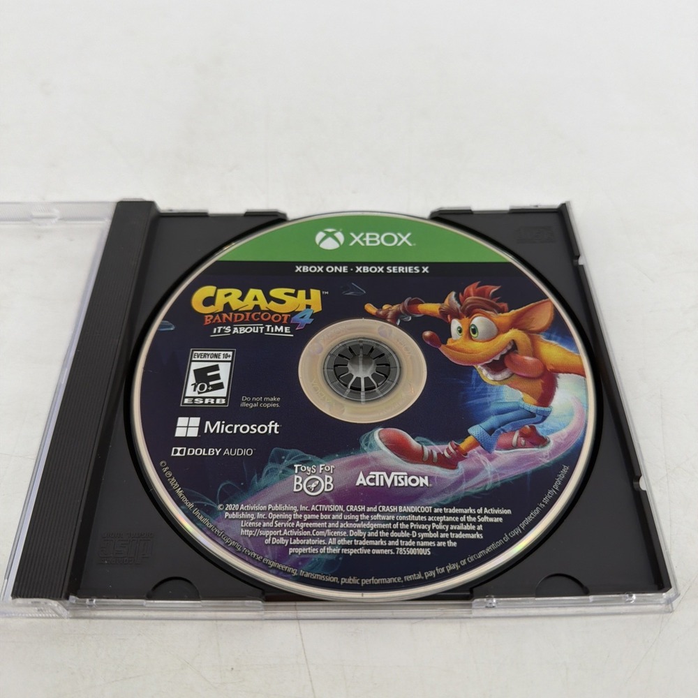 Crash Bandicoot 4: It's about Time - (Microsoft Xbox One) Disc Only